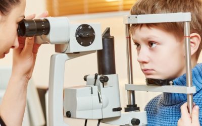 Revisión de la vista en niños