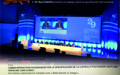 29 Congreso de la Sociedad Española de Cirugía Ocular Implanto Refractiva